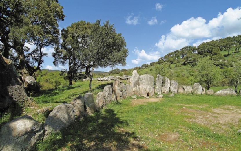 La tomba dei giganti Pascaredda nel comune di Palangianus