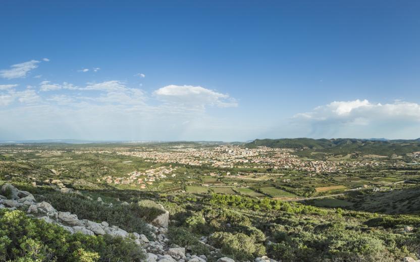 Carbonia, panorama