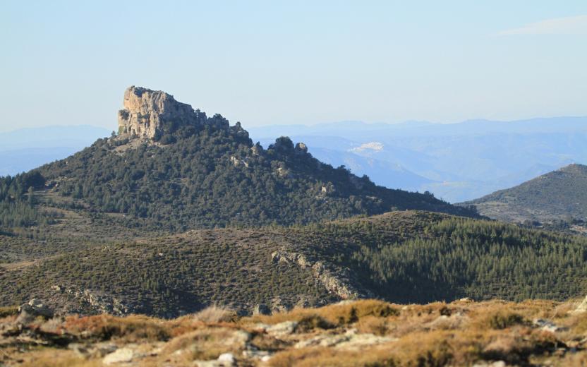 Monte Novo San Giovanni, visto da Talana