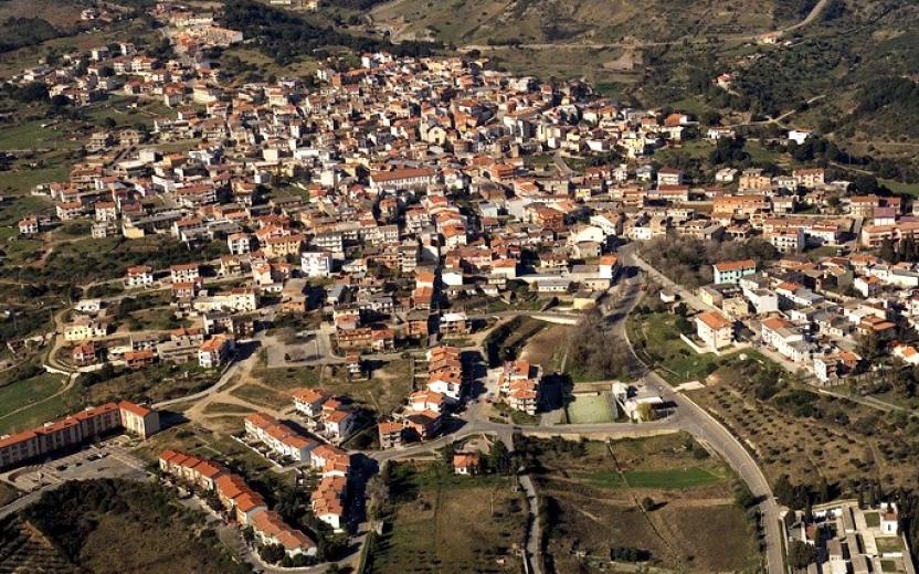 Perdasdefogu, veduta aerea