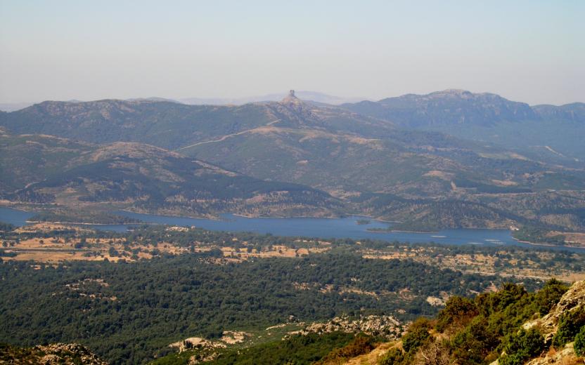 Panorama dal monte Olinie