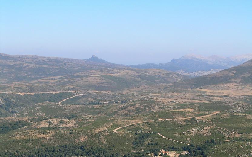 Panorama dal monte Olinie