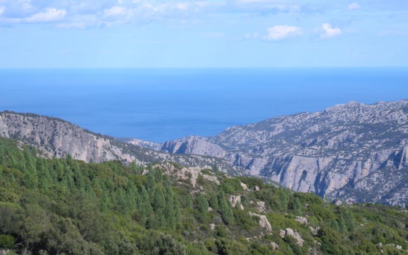 Urzulei, panoramica su Cala Luna