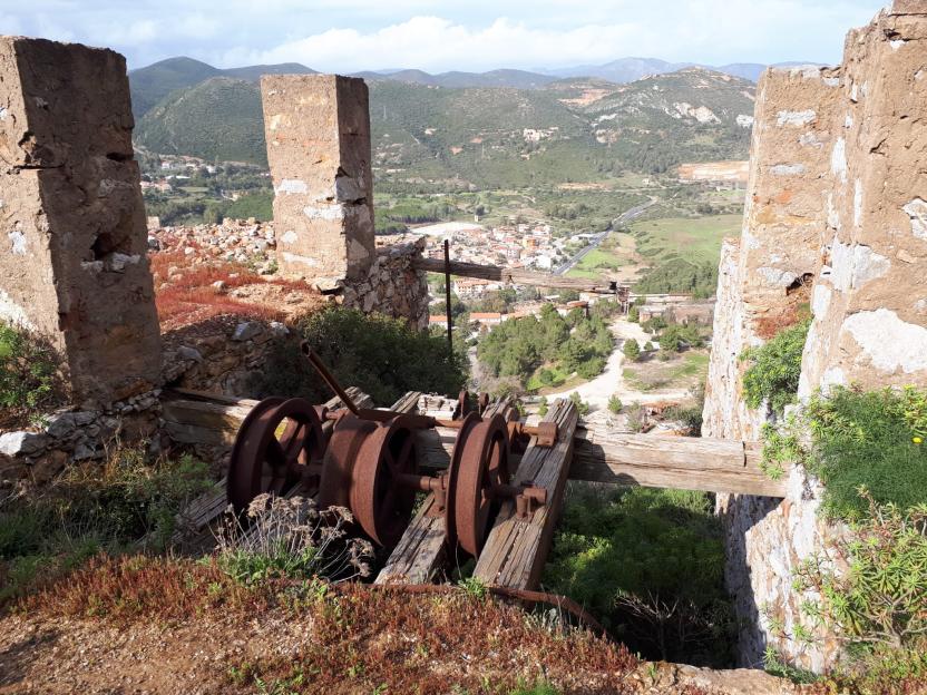 sul 514_ la testata di una delle teleferiche descritte nel roadbook