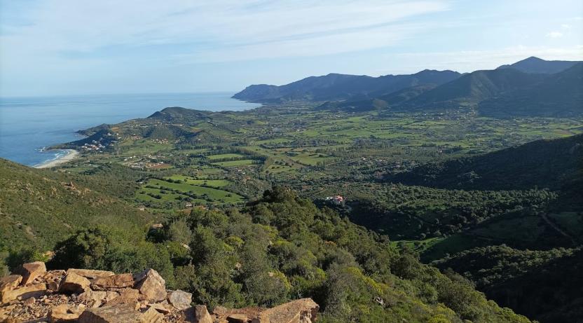 vista dal Nuraghe Genna Didu (genna e Tidu)