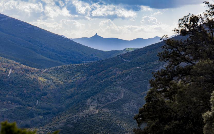 Perdaliana vista da Villagrande (Su Fenu)