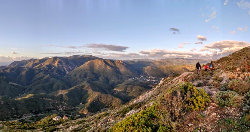 Panoramica dal monte San Giovanni