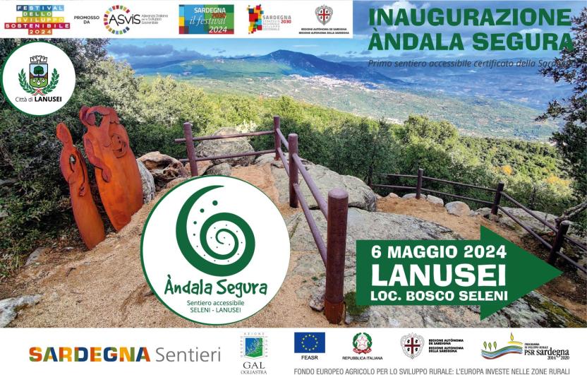 locandina inaugurazione sentiero accessibile Seleni