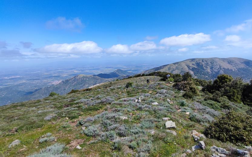Punta conca de sa rutta, panorama