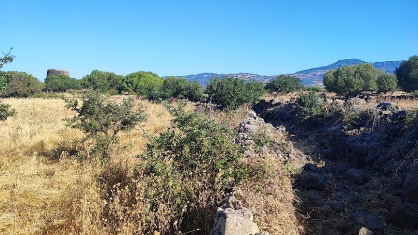 Tratto in avvicinamento al nuraghe