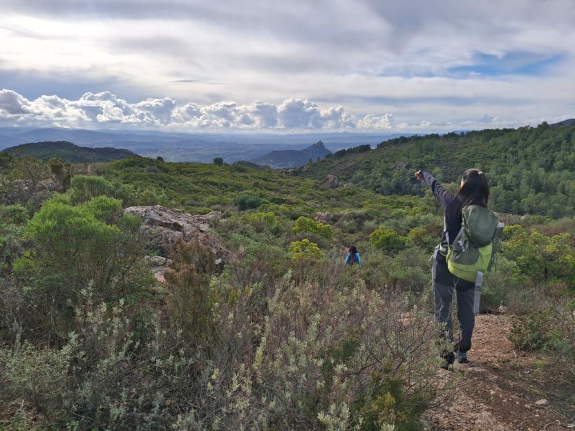 Percorso breve B proposto per Boschi Aperti 2025 intorno al Limbara sud