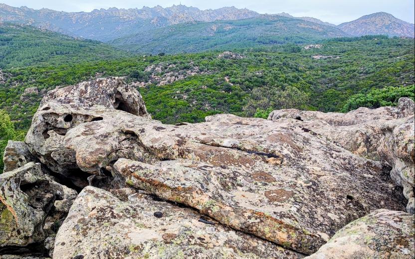panorama nei pressi di Punta Giolzia