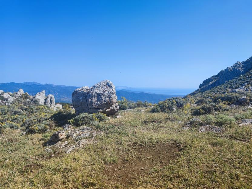 Vista dal sentiero G-100A