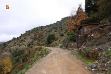 Aritzo strada per Funtana Cungiada