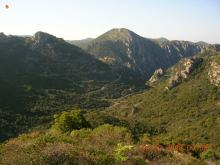 Buggerru, panorama lungo il sentiero D-303 