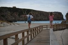 Accesso a Cala Domestica, sentiero 301