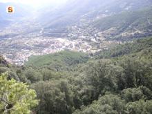 Urzulei panoramica del paese