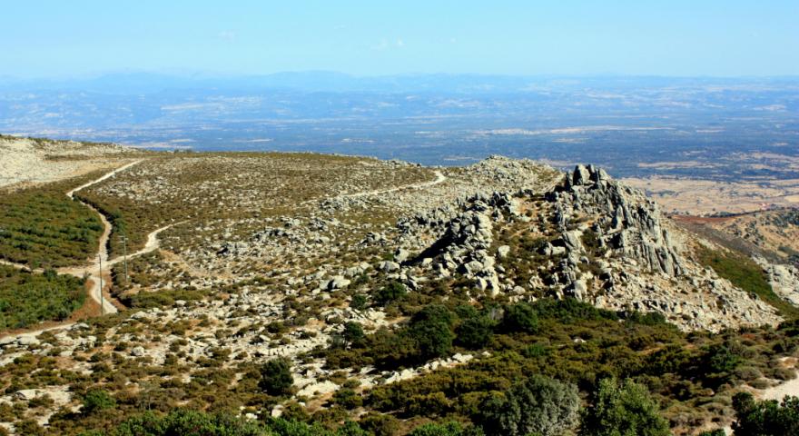 panorama da punta Badde Urbara
