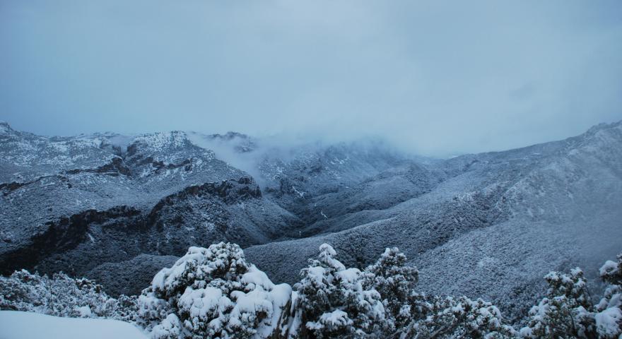  La Codula di Luna innevata