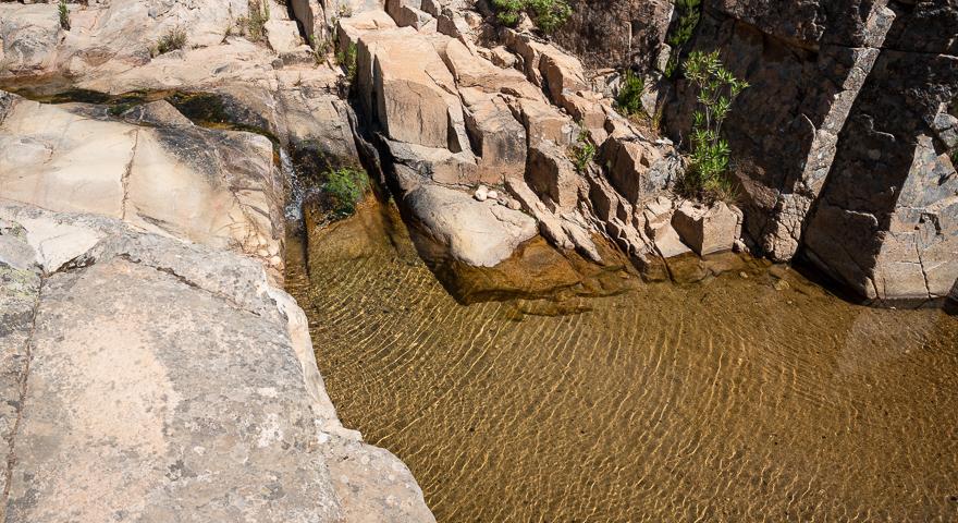 le piccole cascate di Faneuas