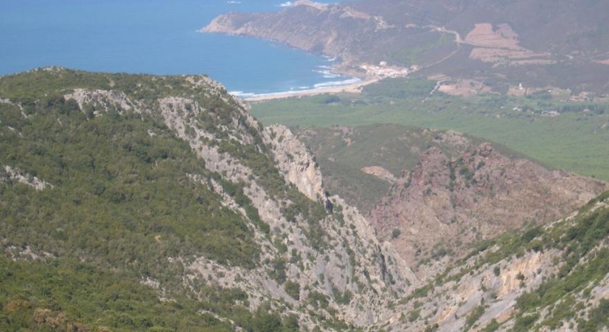 Buggerru, panorama di Portixeddu