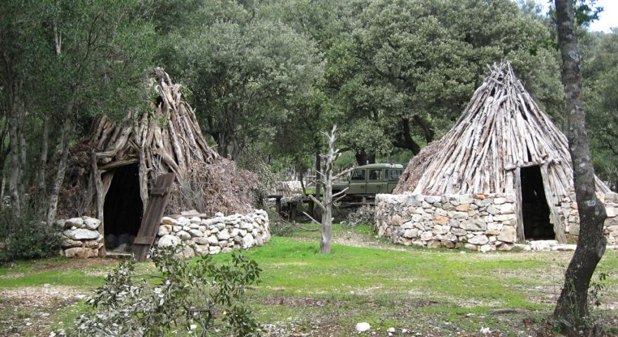 Pinnettos nell'area del Montalbo