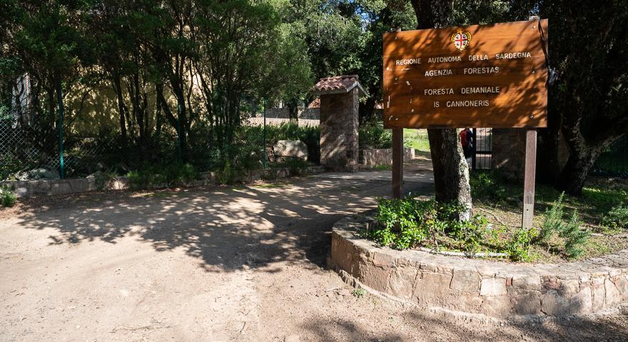 Is Cannoneris, sede dell'Agenzia Forestas