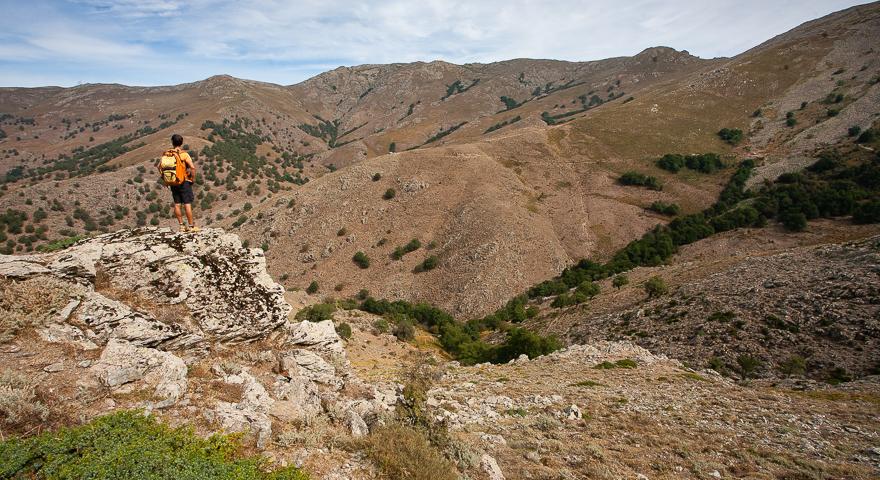Sulle pendici di Bruncu Allasu
