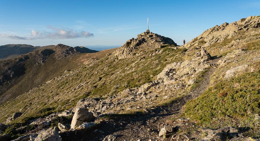 Punta La Marmora, la croce sommitale