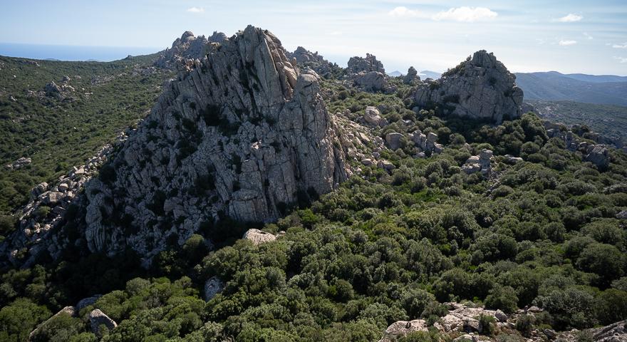 Da Pedru Cossu in direzione di Acqueddas