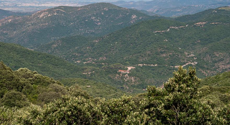 l'area di Caserma Noci e della prima parte della 28ma tappa