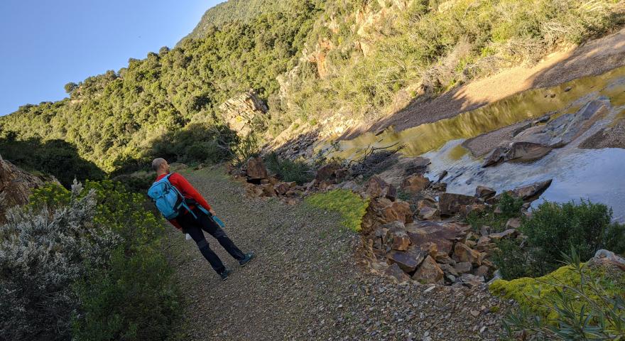 Tratti di strada irrimediabilmente danneggiati da Sa Canna a Perdu Melis