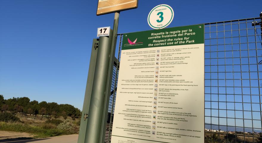 Gate 3 PNR Molentargius