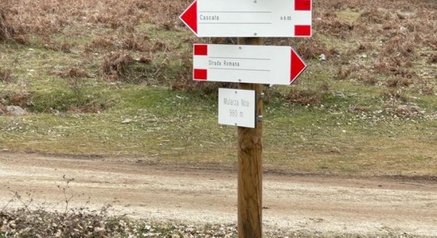 Luogo di posa cartellonistica Mulraza Noa
