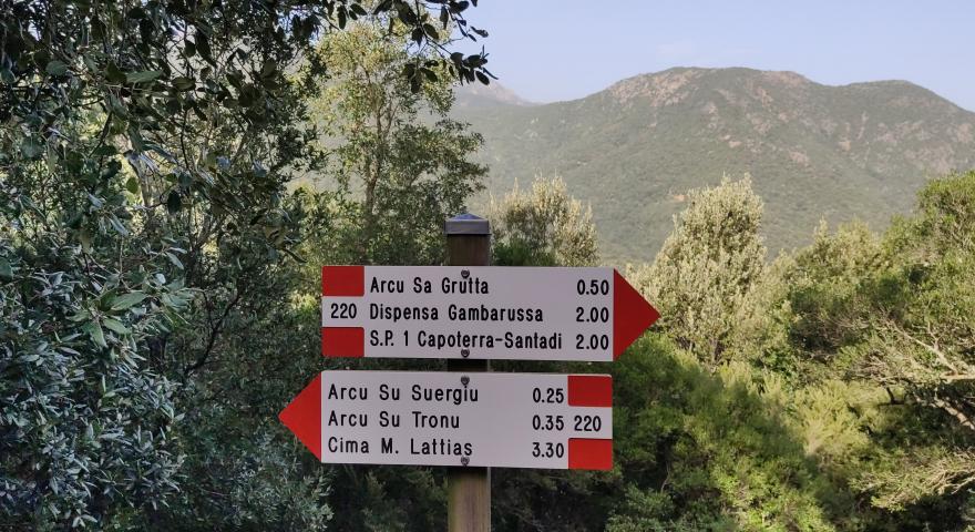 Sentiero 220, a metà strada...