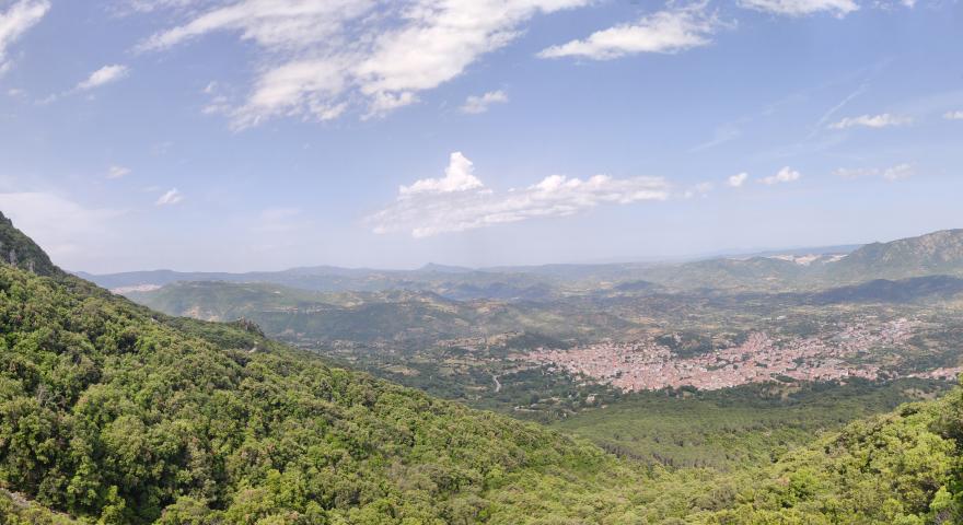 Panorama dalla quota di Su Punteddu (sul 401)