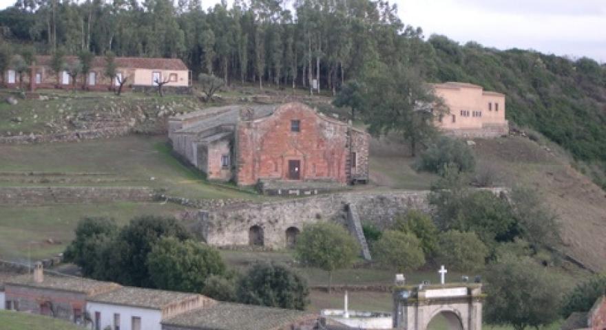 Panoramica del santuario di San Costantino 