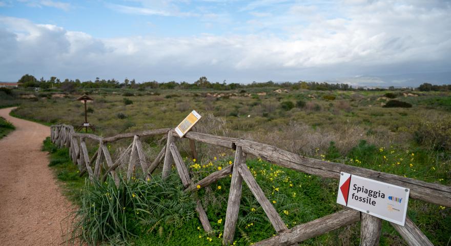 verso Spiaggia Fossile Molentargius (Comune di Cagliari)