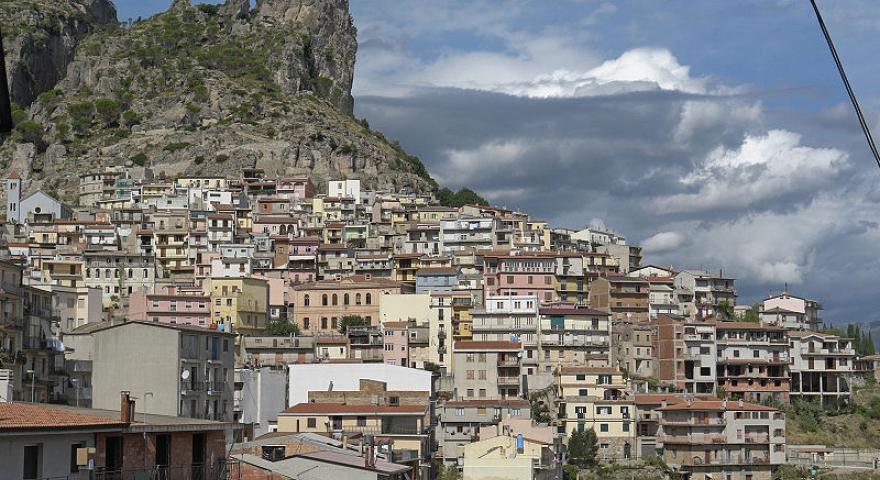 Centro abitato di Ulassai