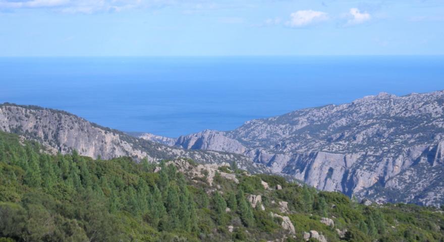 Urzulei, panoramica su Cala Luna