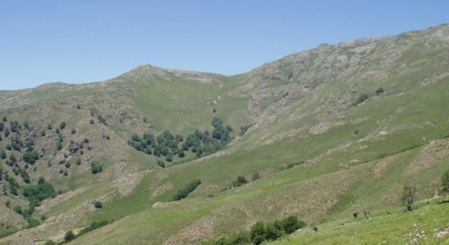 Veduta panoramica dal sentiero T-723