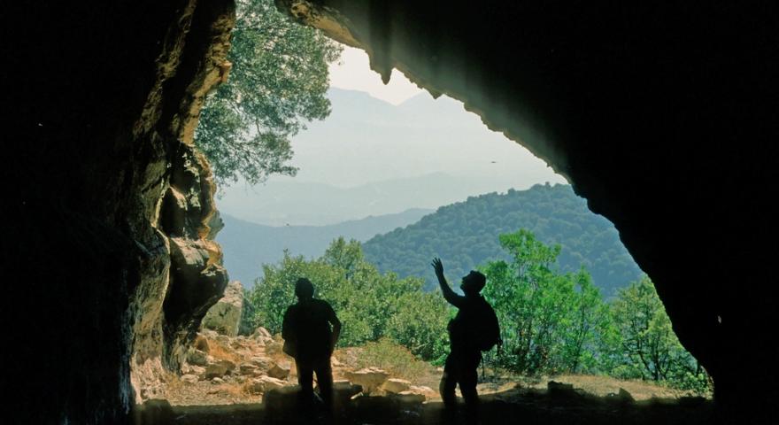 Monte Albo, grotta Omines agrestes 