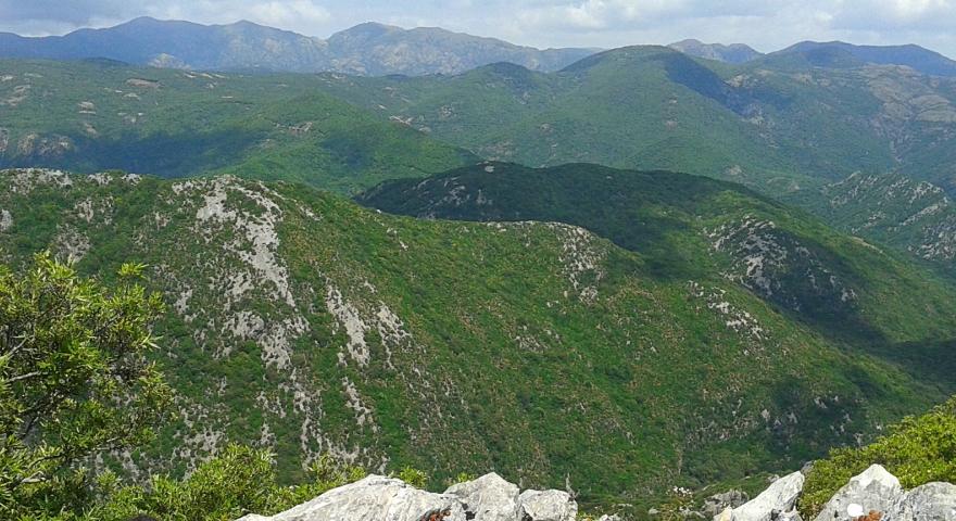 Marganai, panoramica sulle cime 