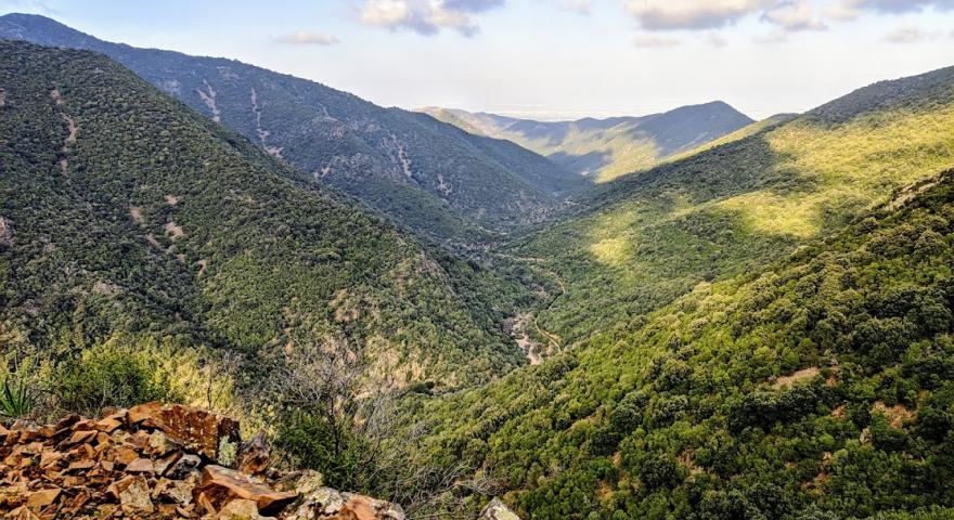 panorama da S'arcu e sa Grutta