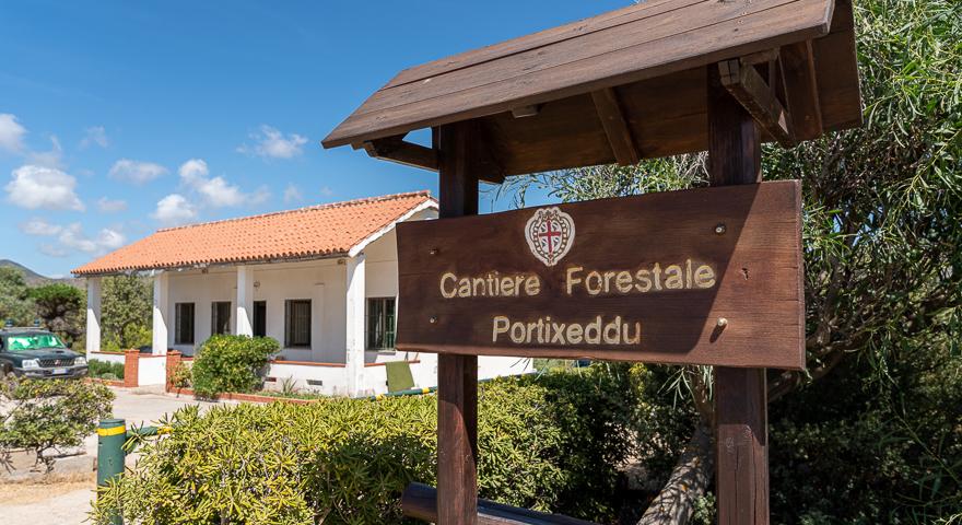 Cantiere forestale Portixeddu