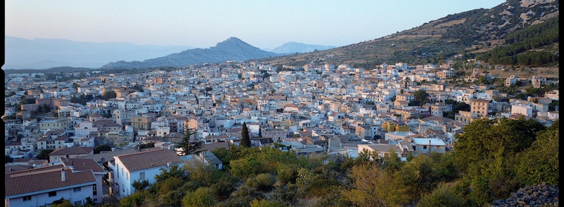 Dorgali, foto panoramica