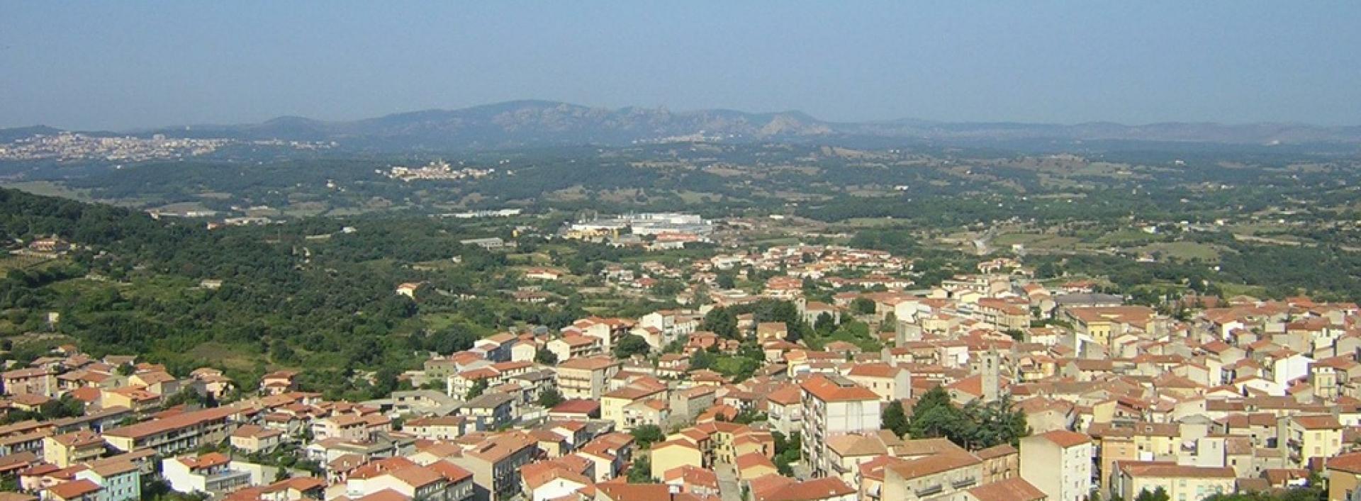 Panorama di Calangianus, località La Crucitta