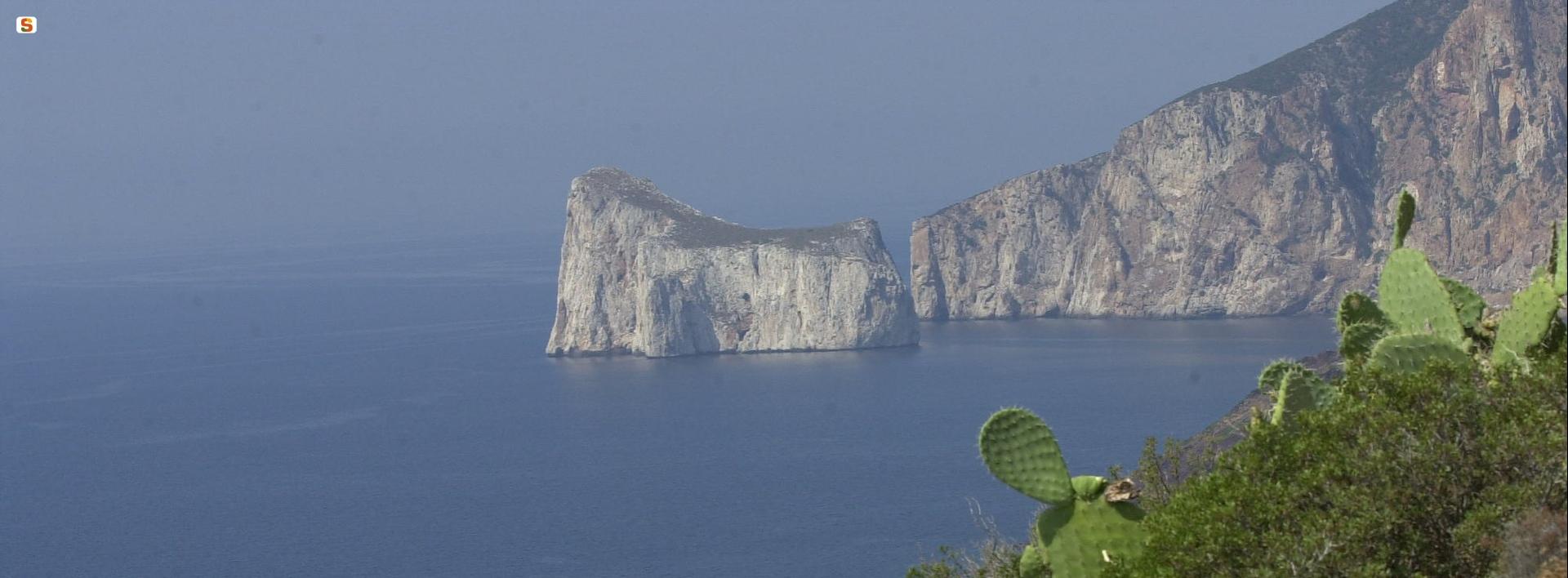 Masua, vista sul Pan di Zucchero e Porto Flavia