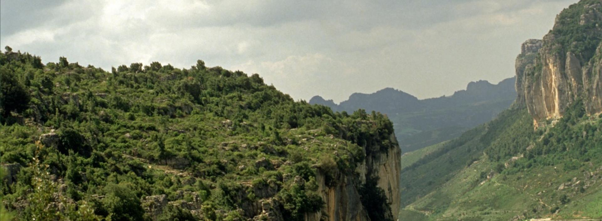 Veduta dei tacchi di Osini e Ulassai