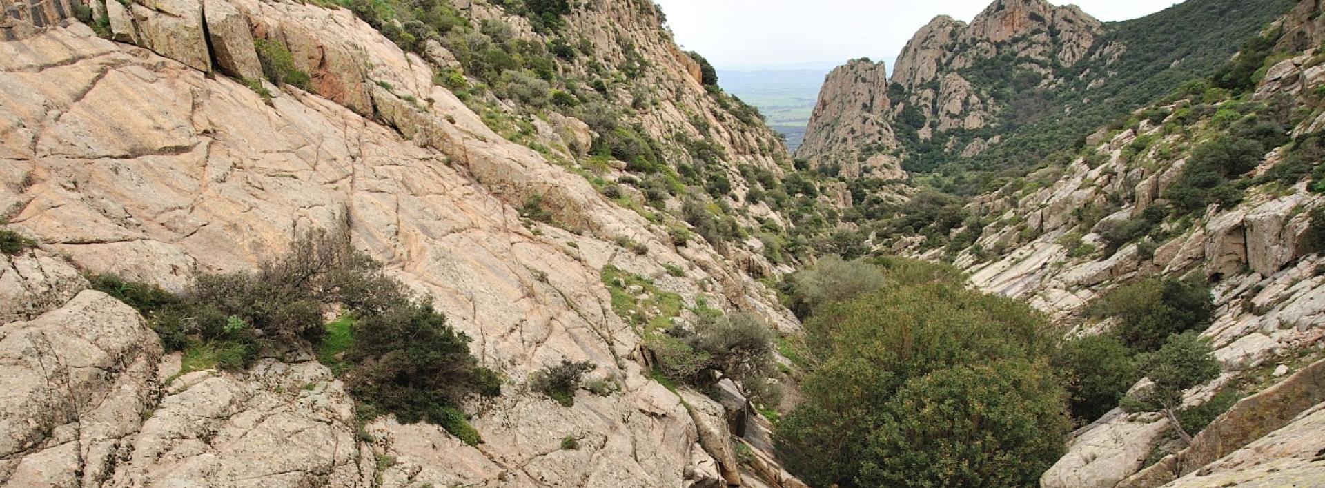 Discesa a valle dal rio Coxinas